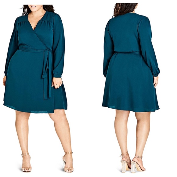 mia wrap dress